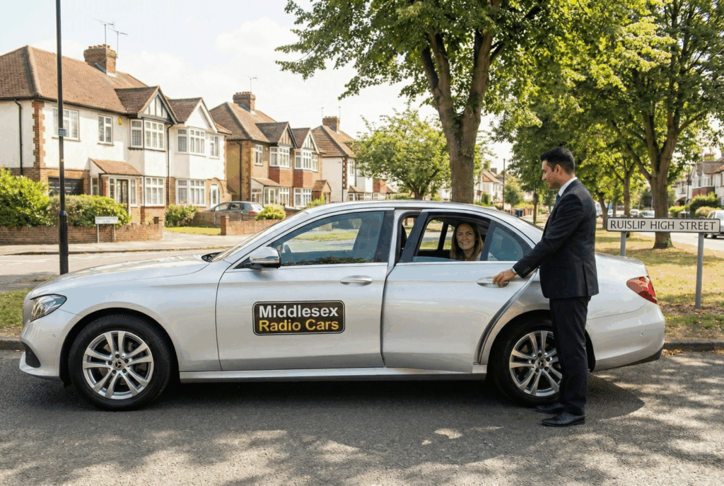 Middlesex Radio Cars taxi service in Ruislip